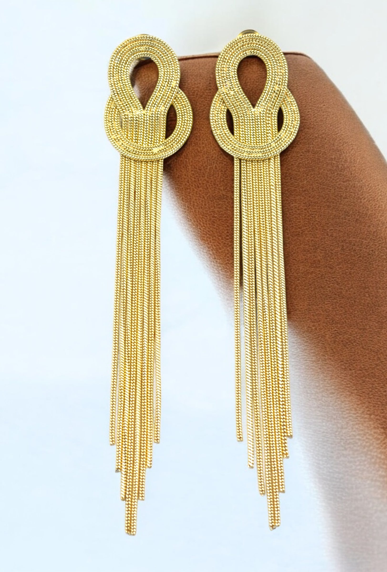 Indra earrings inspired by Indra Nooyi