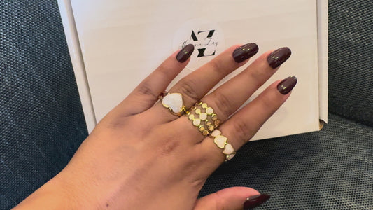 Angelou Ring Set